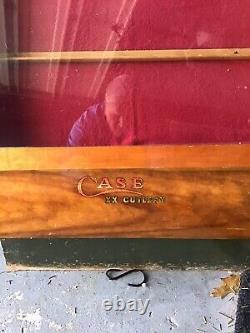 Rare Vintage CASE XX Knife Store Display Cabinet withDrawers 54 Tall Collectible