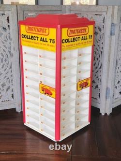 Rare Vintage Matchbox store countertop Display case