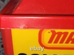 Rare Vintage Matchbox store countertop Display case