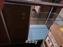 Retail Store Glass Display Case WithGlass Shelves 72x21x38Local Pickup Missouri