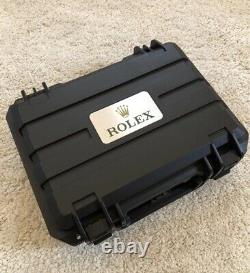 Rolex Watch Box / Case. Display Flight Case. Collectors Display Box