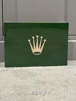 Rolex Watch Box Case Storage Multi 10 Watch Green Display SHIPS FROM USA