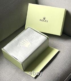 Rolex Watch Display Jewellers Presentation Case Storage Box With Key