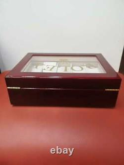 Rolex watch display case 10 pieces storage collection box for collectors