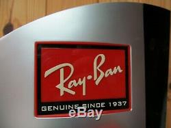 Rotating Advertising Ray-Ban Sunglasses Store Display Case Stand