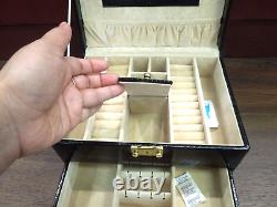 S224 Jewelry Box Organizer Travel Jewelry Storage Case Necklace Holders Display