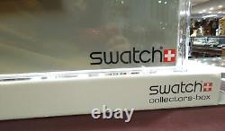 S460 Vintage Swatch Watch Store display case acrylic Plexiglass retro collector