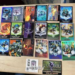 SKYLANDERS GIANTS Storage Display Box Carrying Case with11 Figures-19Cards