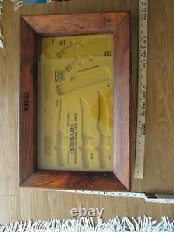 Schrade Knives Uncle Henry Old Timer Store Standing Display Case Storage Counter