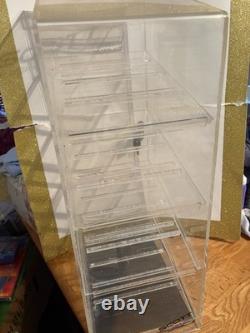 Scott USA Display Case with Lock and Key Included Clear Acrylic