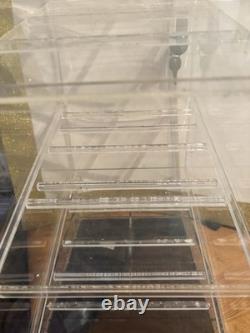 Scott USA Display Case with Lock and Key Included Clear Acrylic