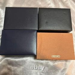 Seiko Watch Empty Box Set 3 Pieces Original Storage Display Case Collection