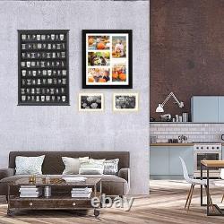 Shot Glass Storage Display Case Large Solid Wood Cabinet Rack Holder Wall Mou