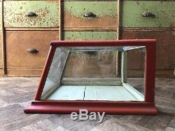 Small Antique Hardware Store Countertop Display Case, Sterling Fountain Pen Co