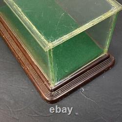 Small Antique Wood Glass Store Display Case Showcase Box