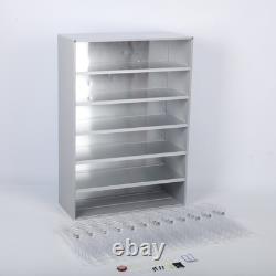 Smoke Retail Cabinet Aluminium Showcase Display Rack with Automatic Pusher