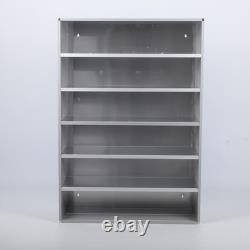Smoke Retail Cabinet Aluminium Showcase Display Rack with Automatic Pusher