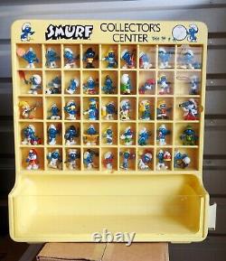 Smurfs Store Display Case Peyo Wallace Berrie Smurf