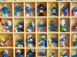 Smurfs Store Display Case Peyo Wallace Berrie Smurf