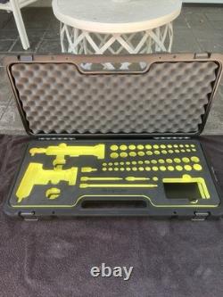 Snap-On Hi-Viz YELLOW CASE & FOAM ONLY 62pc Cordless Impact Kit STORAGE Display