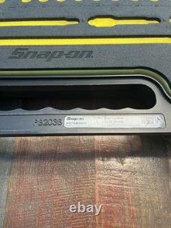 Snap-On Hi-Viz YELLOW CASE & FOAM ONLY 62pc Cordless Impact Kit STORAGE Display