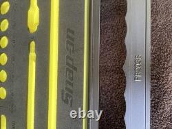 Snap-On Hi-Viz YELLOW CASE & FOAM ONLY 62pc Cordless Impact Kit STORAGE Display