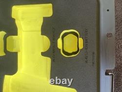 Snap-On Hi-Viz YELLOW CASE & FOAM ONLY 62pc Cordless Impact Kit STORAGE Display