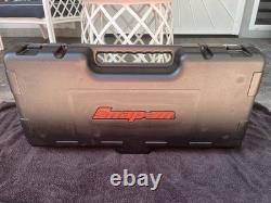 Snap-On Hi-Viz YELLOW CASE & FOAM ONLY 62pc Cordless Impact Kit STORAGE Display