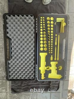 Snap-On Hi-Viz YELLOW CASE & FOAM ONLY 62pc Cordless Impact Kit STORAGE Display
