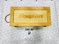 Snap-on Tools RARE Collector Wooden Storage Crate / Display Case / Tool Box
