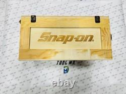 Snap-on Tools RARE Collector Wooden Storage Crate / Display Case / Tool Box