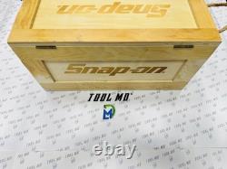 Snap-on Tools RARE Collector Wooden Storage Crate / Display Case / Tool Box