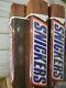 Snickers Candy Bar Store Display Case Large 3D Rolling Great Halloween Prop