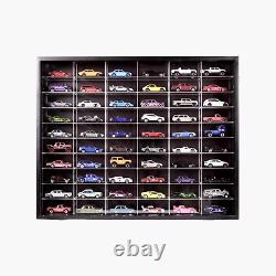 Spaceape Wall Mount Display Case for Hot Wheels, with Dust Resistant Door, Acryl