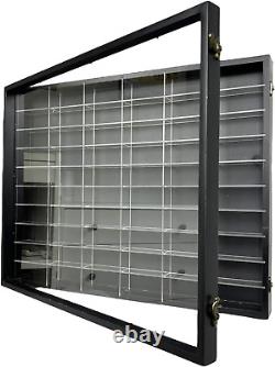 Spaceape Wall Mount Display Case for Hot Wheels, with Dust Resistant Door, Acryl