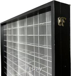 Spaceape Wall Mount Display Case for Hot Wheels, with Dust Resistant Door, Acryl