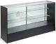 Sports Card Shop Storage Glass Standing Display Case Holds Relics Autos and more