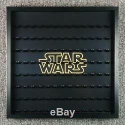 Star Wars LEGO Large Display Frame Black Storage Case Fits 104 Minifigures BIG