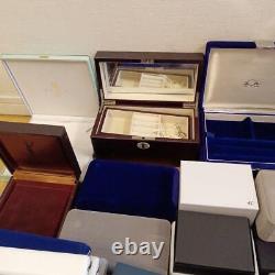 Storage box empty box set of 80 jewelry case brand bag ring necklace mzmr