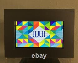 Store Display Case DIGITAL VIDEO MONITOR Rare JUULS Advertising Sign