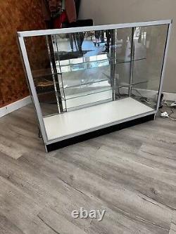 Store glass display cases