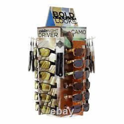 Sunglass Counter Display Spinning Bottom With 48 Glasses Included Sunglass Rack
