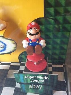 Super Mario Bros 3 McDonalds Happy Meal Store Display Case 1990 Nintendo SMB NES