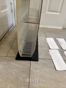 TIMEX Watch Vintage Countertop Store Display Case Holder Stand & CARDS 25x19.5