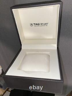 Tag Heuer Watch Case Presentation Display Storage Gift Box Black Book Card Nice