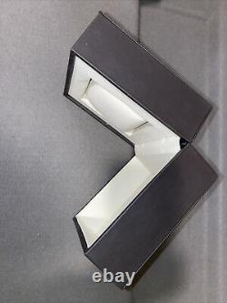 Tag Heuer Watch Case Presentation Display Storage Gift Box Black Book Card Nice