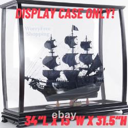 Tall Ship Models DISPLAY CASE Boats Yachts Diecast Storage Display Collectibles