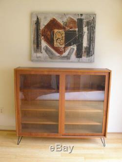 Teak Hundevad Bookcase Display Case Credenza Danish Modern Storage Mid Century