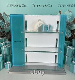 Tiffany&Co Lucite Store Display Sign Eyeglass Glasses Fixture Collector 10.5x10