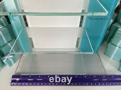 Tiffany&Co Lucite Store Display Sign Eyeglass Glasses Fixture Collector 10.5x10